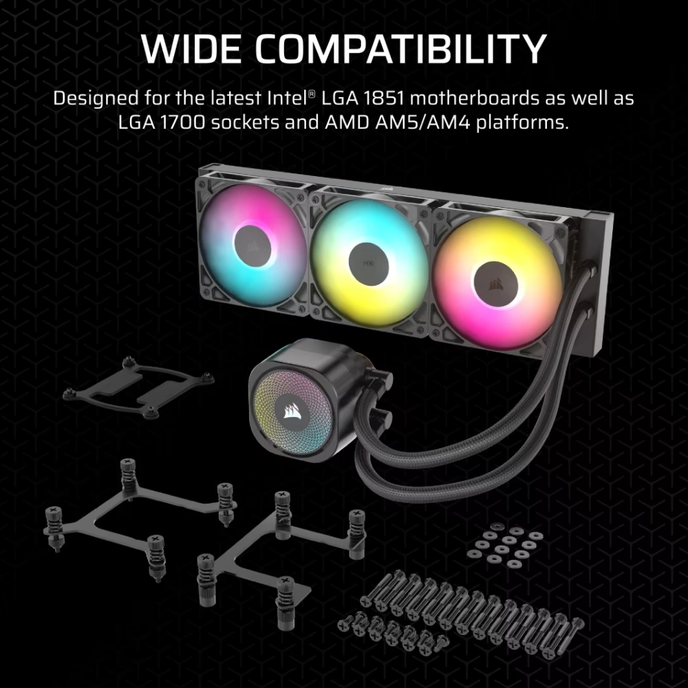 Corsair NAUTILUS 360 RS ARGB Processor Liquid Cooler view 5